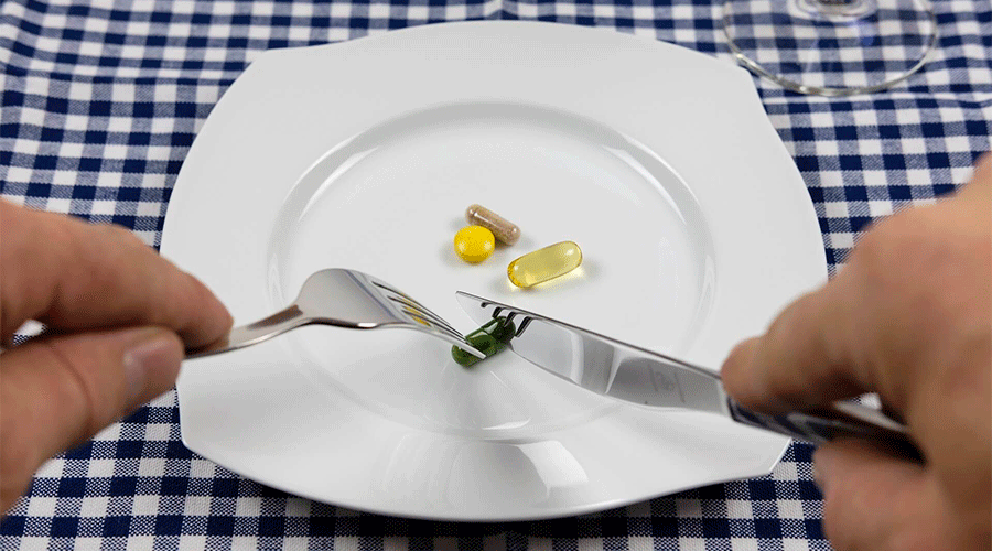 Varios suplementos nutricionales