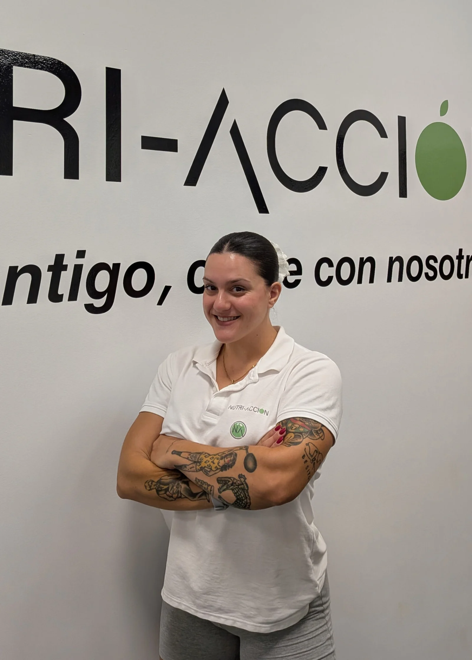 María Elvira, entrenadora en Nutri-Acción