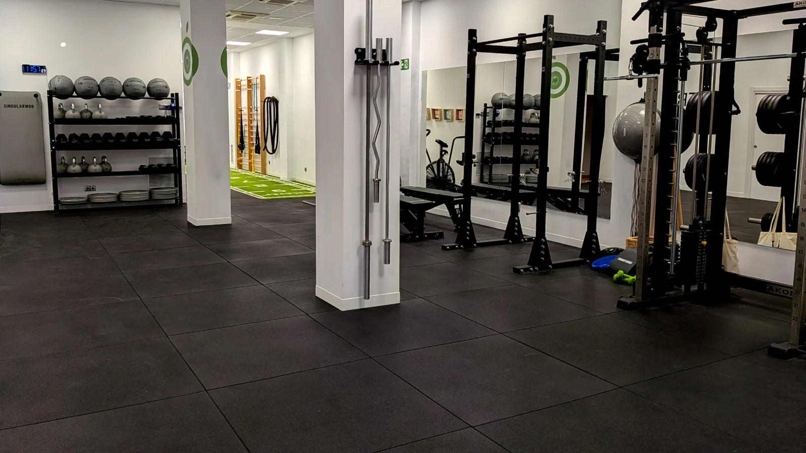 Zona de entrenamiento del centro